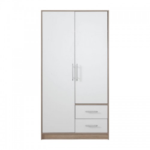 Skapis SMART SRK3 bez spoguļa, ozols sonoma/balts